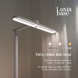 Kyvian Đèn Bàn Học Chống Cận Luxia Base 18W 1100 Lumen CRI ≥95 Bảo Vệ Mắt by Velix 4