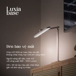 Kyvian Đèn Bàn Học Chống Cận Luxia Base 18W 1100 Lumen CRI ≥95 Bảo Vệ Mắt by Velix 3