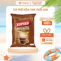 Cà Phê Hòa Tan Kopiko Macchiato 3in1 - Vị Đậm Đà, Béo Ngậy, Thơm Ngon Chuẩn Gu Espresso 1
