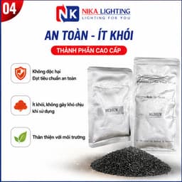 Bột tạo tia sáng sân khấu NIKA dùng cho máy phun tia sáng lạnh 450 600W tiết kiệm hiệu ứng đẹp 3