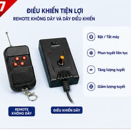 Máy Tạo Tuyết NIKA LIGHTING S-3000 PRO Có LED – Máy Phun Tuyết Sân Khấu, Sự Kiện 3
