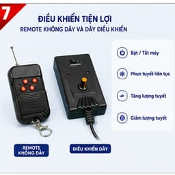 Máy Tạo Tuyết NIKA LIGHTING S-3000 PRO – Máy Phun Tuyết Sân Khấu, Sự Kiện, Tiệc Cưới 5