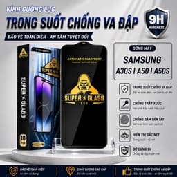 Kính cường lực Samsung A50, A50s, A30s cao cấp full màn miếng dán bảo vệ màn hình điện thoại 1