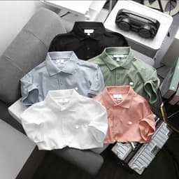 | Xả kho | Các mẫu áo polo 55kg - 95kg form suông chất vải cotton pique không nhăn 1