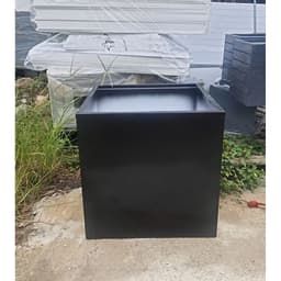 ( D30×R30×C30 ) chậu nhựa composite vuông . chậu trồng cây ban công sân vườn siêu nhẹ siêu bền 5