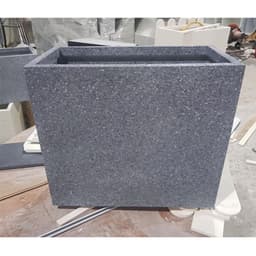 chậu nhựa Composite chữ nhật.chậu trồng cây siêu nhẹ chống nắng chống nước độ bền cao 4