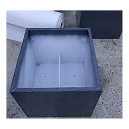 ( D30×R30×C30 ) chậu nhựa composite vuông . chậu trồng cây ban công sân vườn siêu nhẹ siêu bền 4