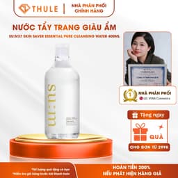 Nước Tẩy Trang Su:m37 Skin Saver Essential Pure Cleansing Water (400ml) Dịu Nhẹ, Sạch Sâu 1