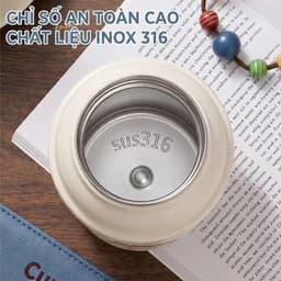 Bình Giữ Nhiệt Lõi Inox 316 Cao Cấp 500ml Họa Tiết Ngôi Sao Dễ Thương Có Ống Hút & Lọc Trà(aquy) 2