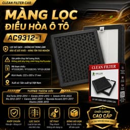 Lọc gió ô tô Forte, Cerat, Soluto, Accent, Carens, Rio, Elantra Mã 971332E200/971332E210/97133-2E200 3