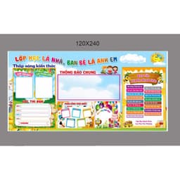 LH 28 - BẢNG TIN LỚP HỌC/ TRƯỜNG HỌC KIỂU MỚI/ LỚP HỌC THÂN THIỆN 1
