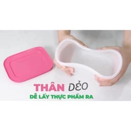 Bộ hộp trữ đông dẻo Gen II (5) và trữ mát Tupperware Cubix Starter - Bảo hành trọn đời - Nhựa nguyên sinh an toàn 5