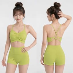 Áo Bra tập Gym, Yoga, Erobic cho nữ  mút đúc, chất lulu, hàng quảng châu form chuẩn  AT013 7