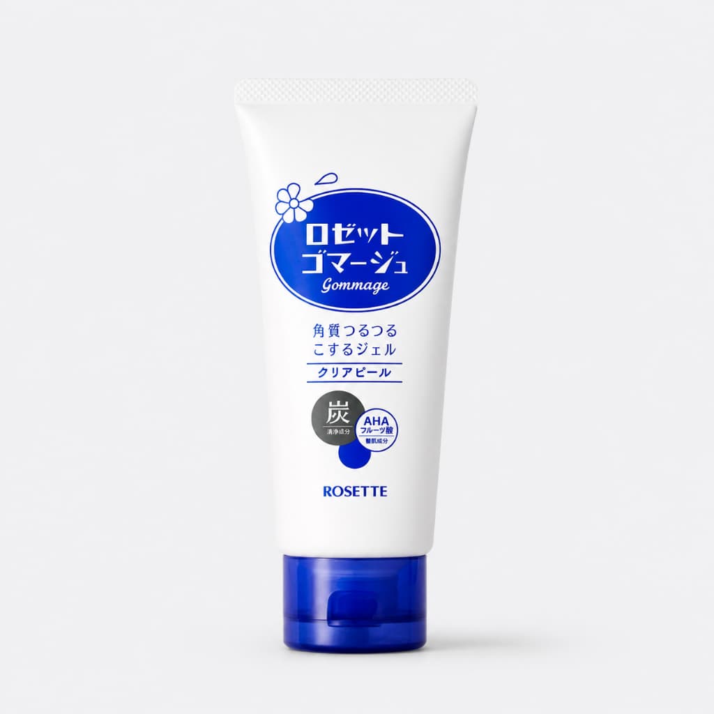 Gel Tẩy Da Chết Rosette Gommage 180g - Xanh - Làm sạch tế bào chết, hỗ trợ da mịn màng