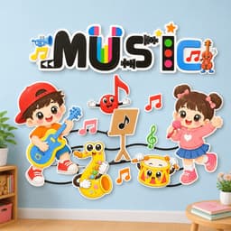 [Mẫu 2026] Tranh Góc STEAM Trang Trí Mầm Non Chất Liệu Fomex decor lớp học (MN0051) 9
