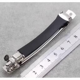 Kẹp búi tóc nữ Dubochic 10cm hình nơ có lưới nhiều màu 7