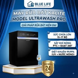 Máy Rửa Bát KALITE UltraWash Pro, 5 Tay Phun Chứa 15-17 Bộ Chén Đĩa - Siêu Tiết Kiệm, Rửa Sạch, Sấy Khô Khử Khuẩn 1