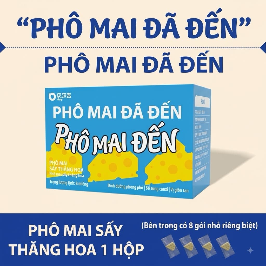 Phô mai đông khô gà sữa dê cho hamster vỗ béo hãng BELGI