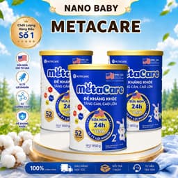 (Date mới) Sữa Bột MetaCare Xanh - Bé Tăng Cân Khoẻ Mạnh, Tăng Cường Đề Kháng, Phát Triển Chiều Cao 1