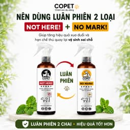 Xịt Thơm Tinh Dầu Xua Đuổi Chó Mèo No Mark Greenco Pet - Ngăn Chó Mèo Phóng Uế Sai Chỗ, Cắn Phá Đồ Vật, Khử Mùi Hiệu Quả 8