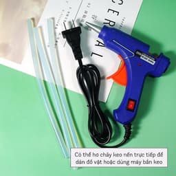 Máy Bắn Keo Cầm Tay kèm keo nến Làm Hoa Handmade DIY, Đồ Thủ Công 2