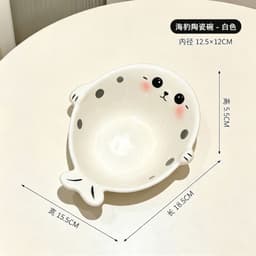 [ODER] Bát ăn hải cẩu chất liệu sứ an toàn 4
