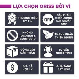 Kem nứt gót và dưỡng da chân tay Oriss tinh chất nghệ và trầu không tái tạo làm hồng gót Tuýp 30gr 8