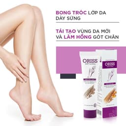Kem nứt gót và dưỡng da chân tay Oriss tinh chất nghệ và trầu không tái tạo làm hồng gót Tuýp 30gr 5