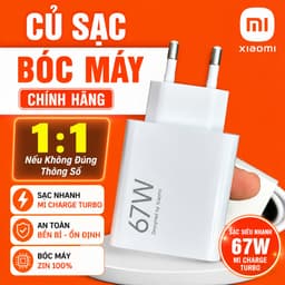 [Bóc Máy] Củ Sạc 67W Xiaomi Bóc Máy Zin, Chính Hãng Bao Đổi Trả 1:1 3