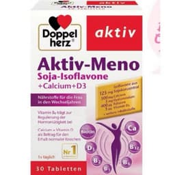 Aktiv-Meno (hộp 30 viên) Viên Uống Cân Bằng Nội Tiết Tố Nữ,Hỗ Trợ Giảm Tần Suất Và Mức Độ Các Triệu Chứng Mãn Kinh. 4