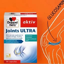 Joints Ultra Doppelherz (Hộp 30 viên) Viên uống hỗ trợ cải thiện chức năng khớp và ngăn ngừa thoái hóa khớp,tái tạo sụn 2
