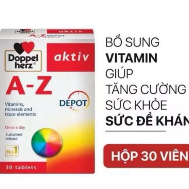 DOPPLEHERZ A-Z Depot Hỗ Trợ Tăng Đề Kháng (Hộp 30 Viên)