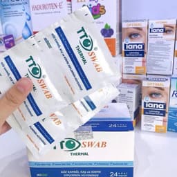 Miếng vệ sinh mắt TTO SWAB giúp vệ sinh bờ mi mắt , hạn chế viêm bờ mi ở các trường hợp mổ mắt, viêm mắt , nối mi 3