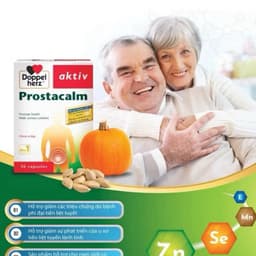 Doppelherz Aktiv Prostacalm (Hộp 30 viên) Viên uống cho người phì đại tiền liệt tuyến,tiểu khó, tiểu rắt, tiểu đêm. 3