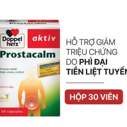 Doppelherz Aktiv Prostacalm (Hộp 30 viên) Viên uống cho người phì đại tiền liệt tuyến,tiểu khó, tiểu rắt, tiểu đêm. 4