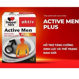Active Men Plus DoppelHez (hộp 30 viên)- Hỗ Trợ Tăng Cường Sinh Lực,Thể Trạng Nam giới.chậm quá trình mãn dục nam 2