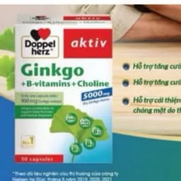 Ginkgo Doppelherz (Hộp 30 viên) Viên uống bổ não,hỗ trợ tăng cường tuần hoàn não và cải thiện trí nhớ 4