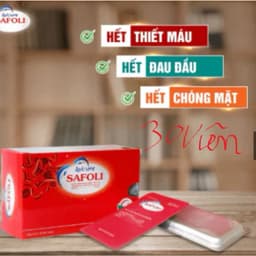Avisure Safoli –( hộp 30 viên và 60 viên ) Bổ Sung Sắt & Acid Folic , Cho Mẹ Bầu , Mẹ Cho Con Bú Và Người Thiếu Máu 4