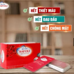 Avisure Safoli –( hộp 30 viên và 60 viên ) Bổ Sung Sắt & Acid Folic , Cho Mẹ Bầu , Mẹ Cho Con Bú Và Người Thiếu Máu 5