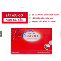 Avisure Safoli –( hộp 30 viên và 60 viên ) Bổ Sung Sắt & Acid Folic , Cho Mẹ Bầu , Mẹ Cho Con Bú Và Người Thiếu Máu 7