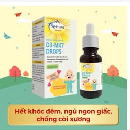 Avisure D3-MK7 ( gồm có :15ml : 20ml ; 30 ml ) d3k2 tinh khiết tự nhiên cho bé giúp tăng chiều cao, chắc xương, mọc răng 2