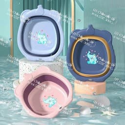 ( K&S ) Chậu Rửa Mặt Gấp Gọn Hình Voi Cho Bé  – Tiện Dụng, Dễ Sử Dụng . 8