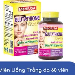 Viên Uống Trắng da MediUSA Glutathione Gold - Bí Quyết Cho Làn Da Trắng Sáng, Rạng Ngời 3