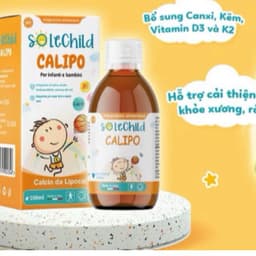 Canxi Sinh Học Cho Bé SOLECHILD Calipo 100ml.Giúp Bổ Sung Canxi Cho Bé Phát Triển Chiều Cao 1