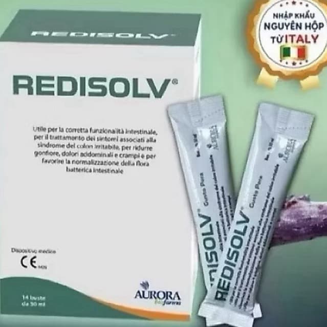 Redisolv Gel (Hộp 14 gói x 30ml )Hỗ trợ tiêu hóa, giảm cảm giác đầy hơi, chướng bụng