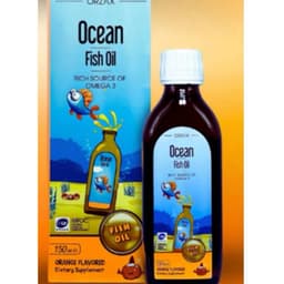 Ocean Fish Oil (150ml) Omega 3 DHA Dầu Cá Hỗ Trợ Phát Triển Trí Não Thị Giác Cho Bé 2