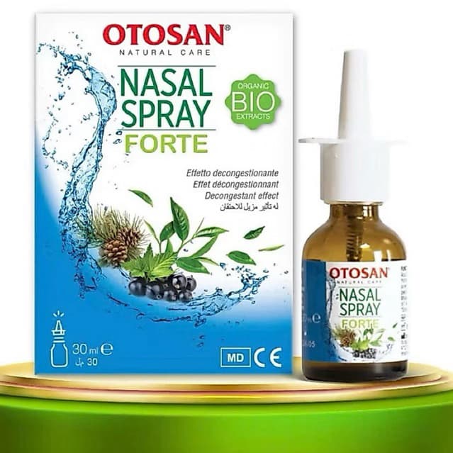 Xịt Mũi Otosan Nasal Spray Forte Lọ 30ml Giảm Ngay Tắc Nghẹt Chảy Nước Mũi Phục Hồi Niêm Mạc