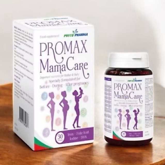 PROMAX MamaCare-Bổ sung DHA,EPA,một số vitamin và khoáng chất cho phụ nữ dự định có thai, phụ nữ mang thai và cho con bú