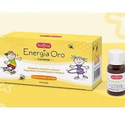 Buona Energia Oro (Hộp 10 lọ,xlọ 10ml) Siro ăn ngon,tăng chuyển hóa tự nhiên, cải thiện biếng ăn ở trẻ,tăng đề kháng 1