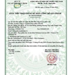Heilusan Calcium 600 + Vitamin D3 ( Hộp 48 viên )- Hỗ trợ hấp thụ canxi giúp răng và xương chắc khoẻ 3